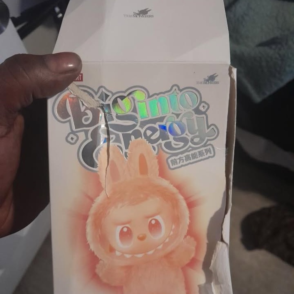 Cute Bunny Plush Toy - Cream